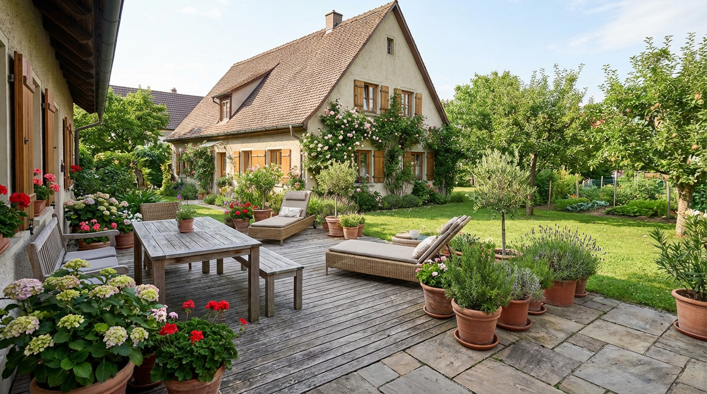Terrassenbau
